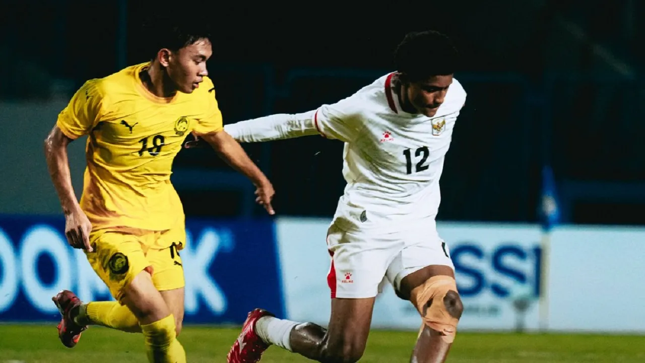 Timnas Indonesia U-17 takluk dari Malaysia di laga kedua Piala AFF U-17 2026