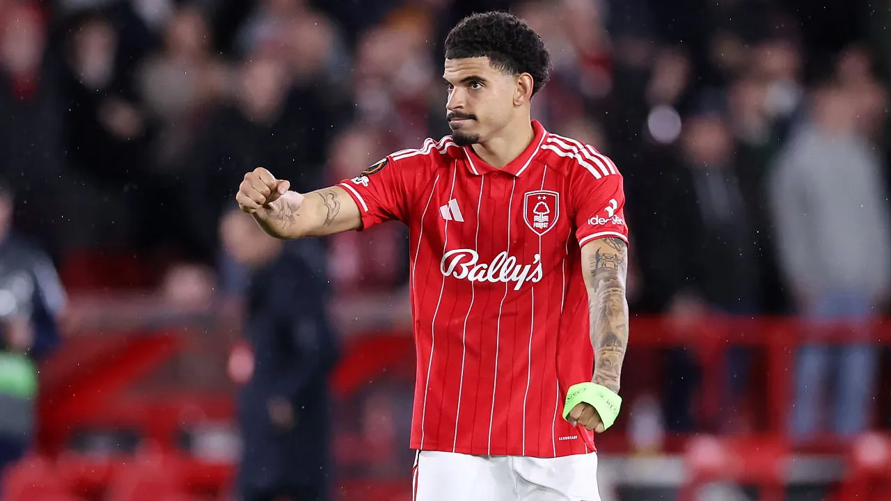 Bahagianya Morgan Gibbs-White Usai Forest Lolos ke Semifinal Liga Europa