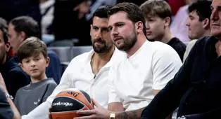 Luka Doncic Saksikan Kemenangan Real Madrid atas Crvena Zvezda