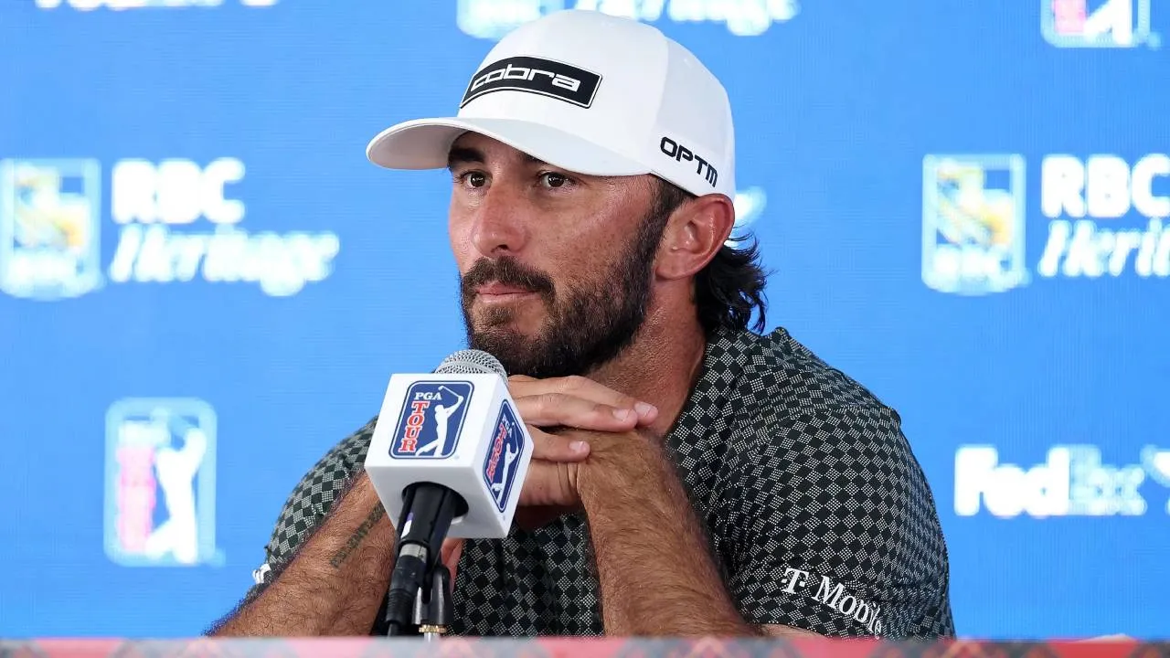 Max Homa mengakui bahwa golf adalah olahraga yang dapat memicu emosi tinggi. (Foto: Golf Digest)
