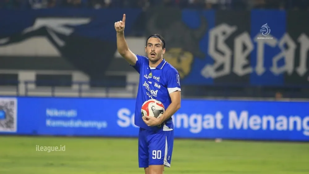 Pencetak Gol Terbanyak Persib Bersiap Tampil Lawan Dewa United - sumber: (ileagueid)