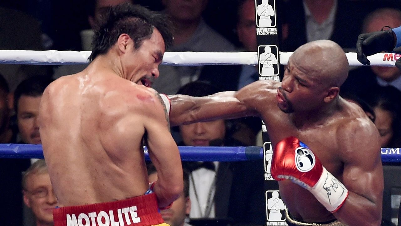 Rematch Terancam, Manny Pacquiao Kirim Pesan Tegas ke Mayweather Jr
