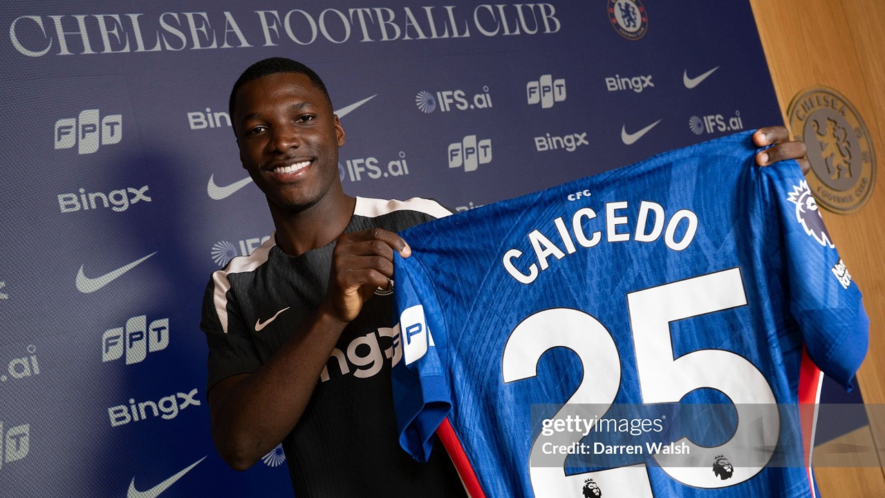 Moises Caicedo Bahagia Perpanjang Kontrak di Chelsea
