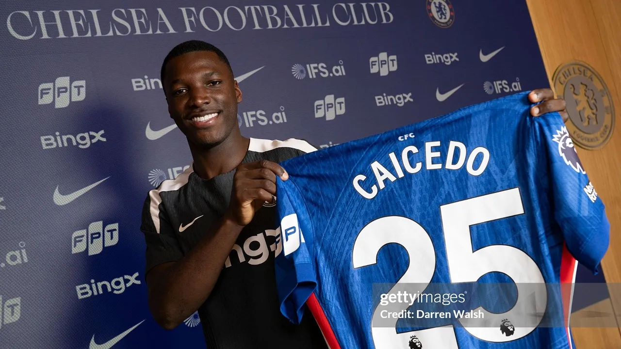 Moises Caicedo targetkan lebih banyak trofi bersama Chelsea