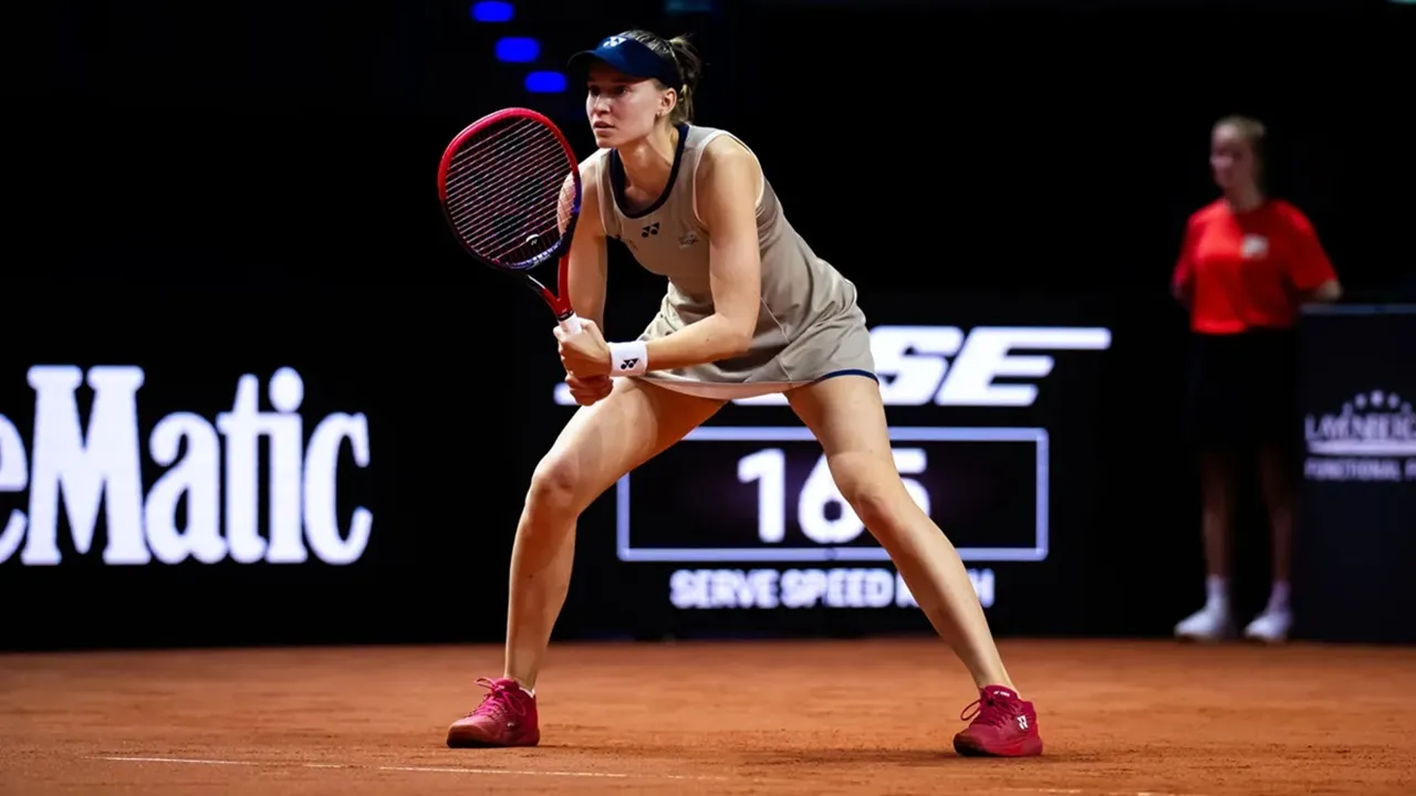 Selamat Dari Laga Maraton, Elena Rybakina Maju Ke Semifinal Di Stuttgart