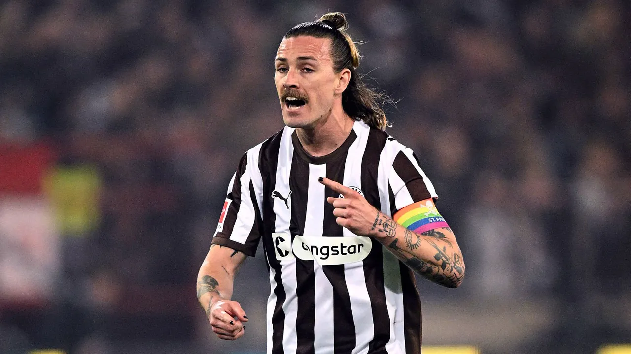 St Pauli Gagal Menang, Jackson Irvine: Kami Kehilangan Dua Poin