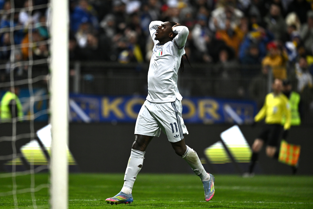 Striker Italia Kean Harus Absen Tiga Bulan Meski Tampil dengan Suntikan