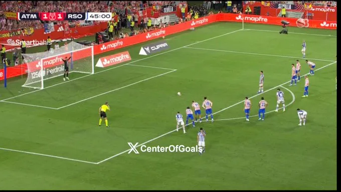 Atletico Samakan Kedudukan, Oyarzabal Bawa La Real Unggul Lagi - sumber: (footballespana)