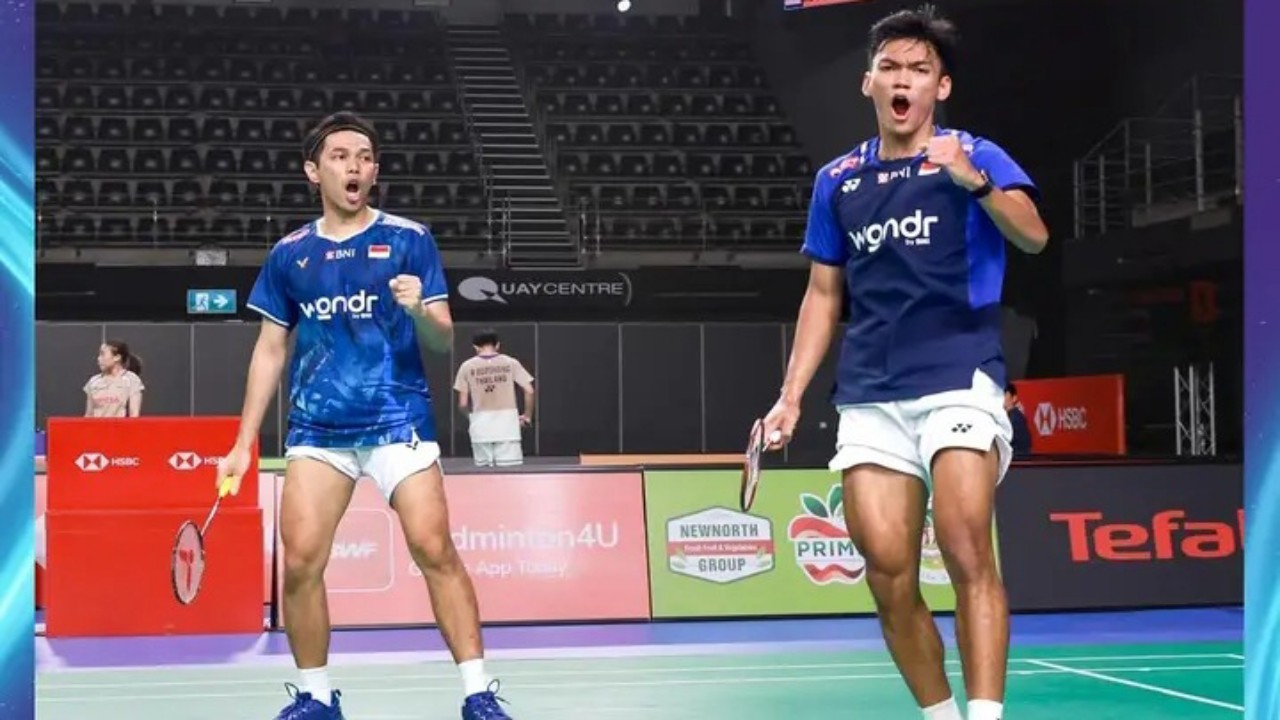 BWF Ranking: Fajar/Fikri Naik ke Peringkat 3 Dunia