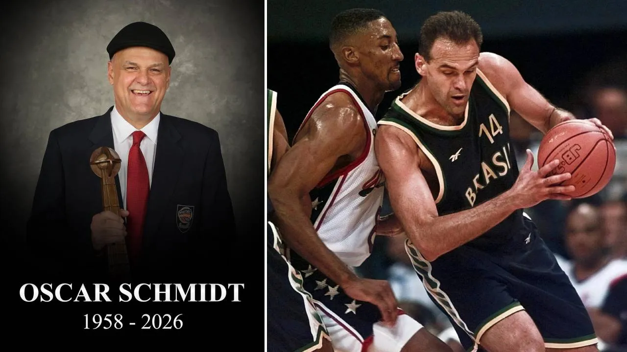 Oscar Schmidt, yang dikenal dengan julukan “Mão Santa” atau “Tangan Suci”, merupakan salah satu pencetak angka paling produktif dalam sejarah bola basket. (Foto: AP)