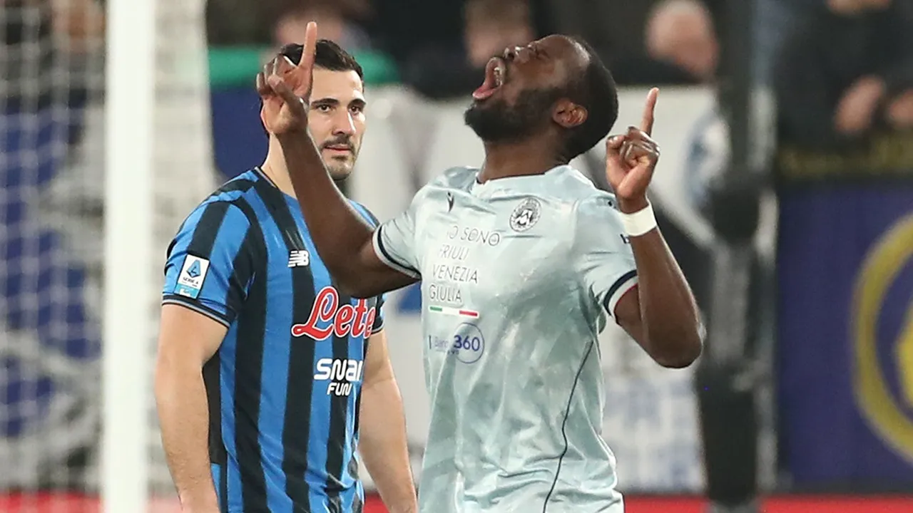 Juventus Ikut Pantau Striker Udinese Keinan Davis