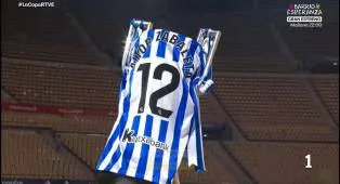 Real Sociedad Kenang Pendukung Gugur Usai Menang Copa del Rey