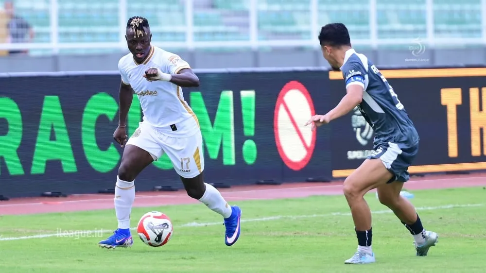 Sidibe Puas dengan Performa Bhayangkara FC dalam Kemenangan atas PSIM - sumber: (ileagueid)