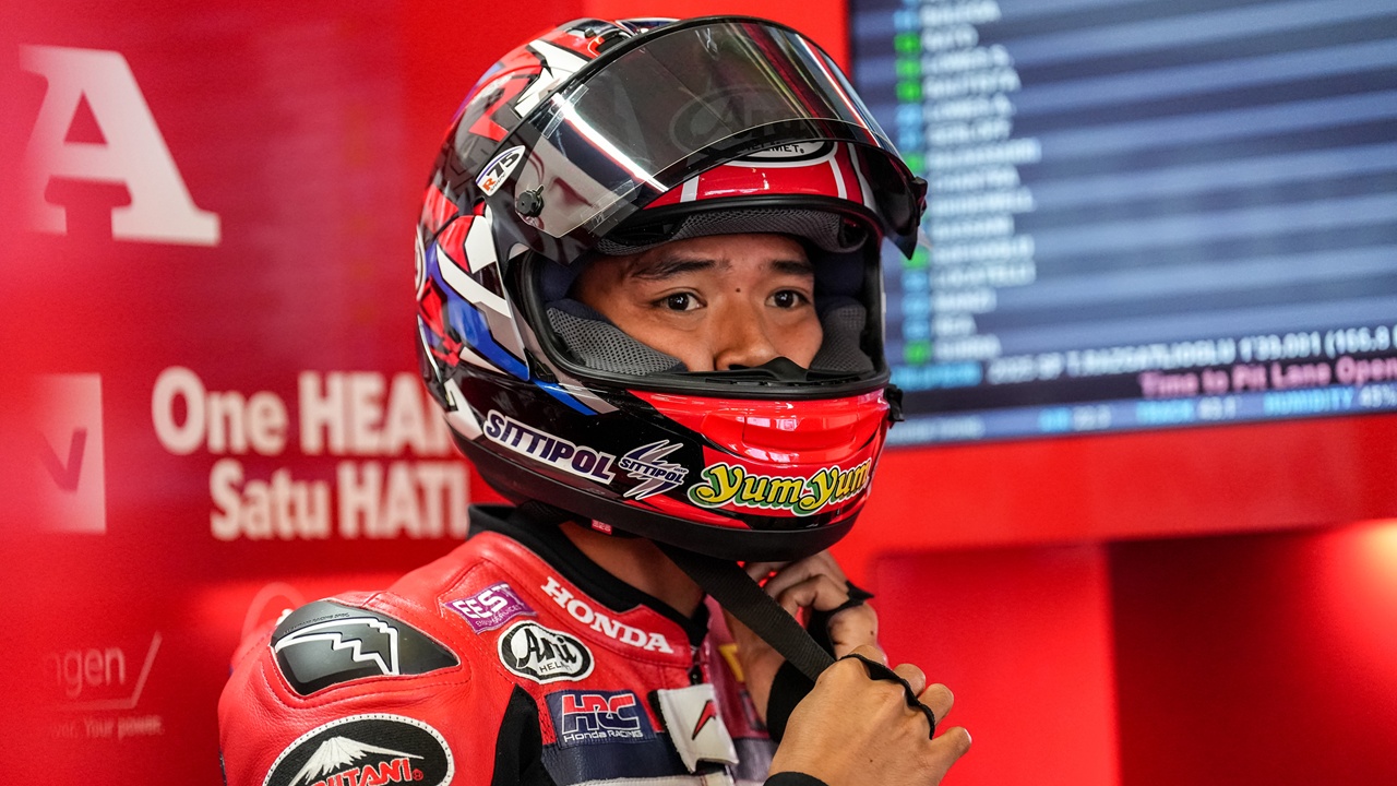 Somkiat Chantra Tak Lanjutkan Balapan Usai Terjatuh di FP3 WSBK Belanda