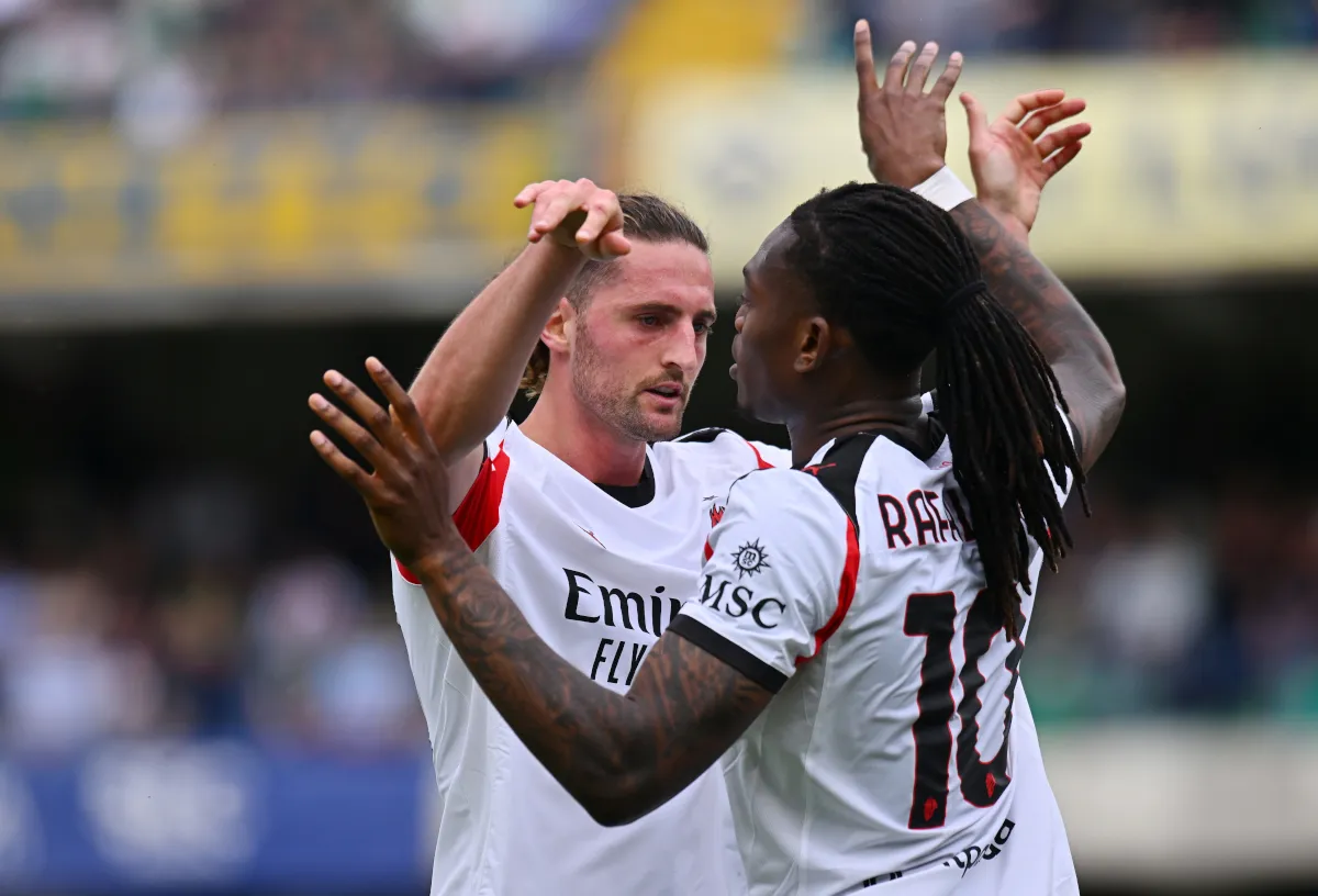AC Milan Raih Kemenangan Tipis atas Verona berkat Gol Tunggal Rabiot - sumber: (footballitalia)