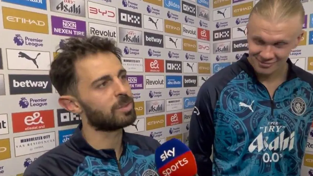 Bernardo Silva Apresiasi Dua Pemain Arsenal Usai Kemenangan City