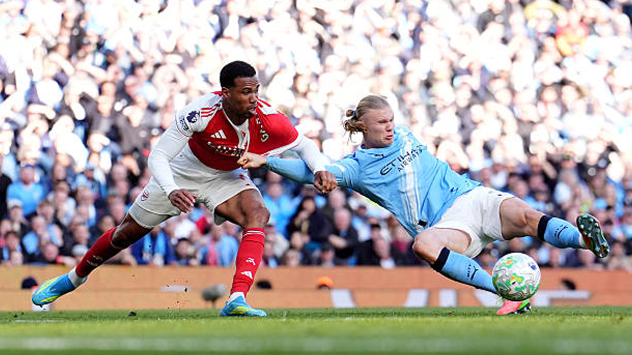Manchester City Kalahkan Arsenal, Erling Haaland Samai Rekor Mendiang Diogo Jota