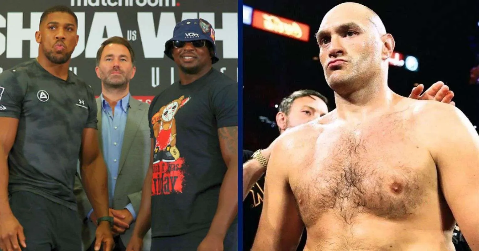 Whyte Sampaikan Pesan ke Joshua soal Tyson Fury - sumber: (secondsout)