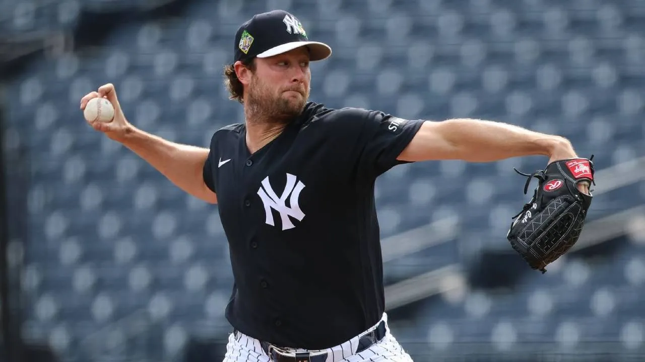 Gerrit Cole baru saja menjalani start rehabilitasi pertamanya sejak menjalani operasi Tommy John. (Foto: AP)