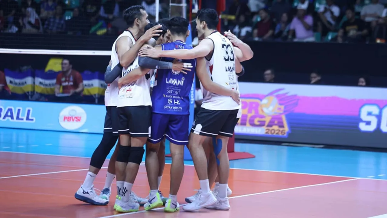 Klasemen Proliga 2026: Jakarta LavAni dan Pertamina Enduro Penguasa