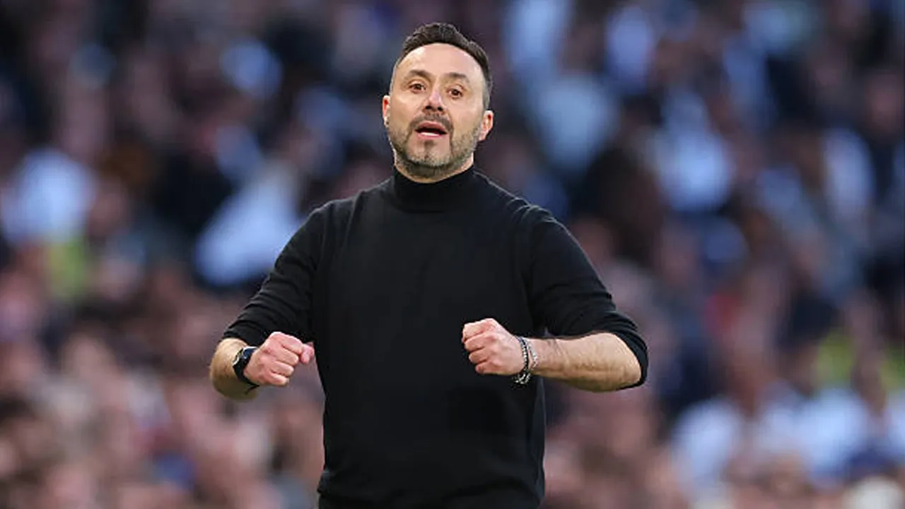 Minim Pengalaman Degradasi, Tim Sherwood Nilai Roberto De Zerbi Belum Teruji