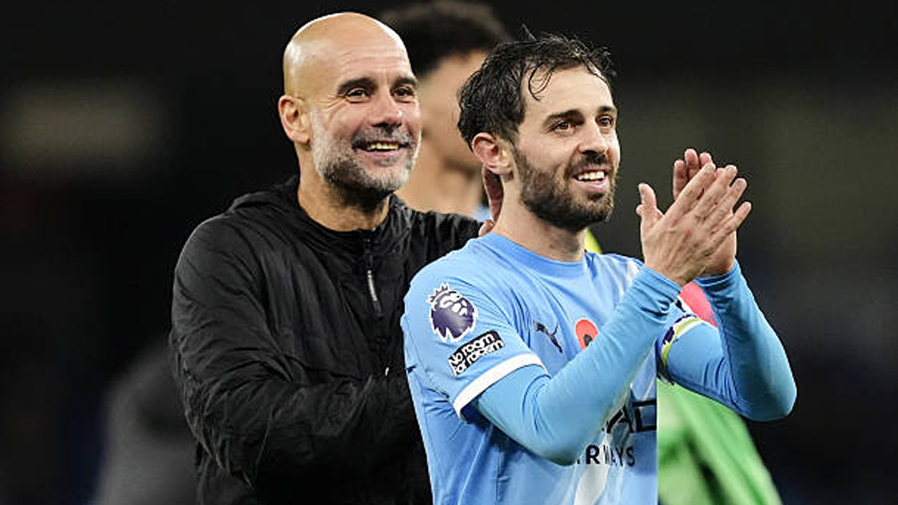 Pep Guardiola Tak Kuasa Tahan Emosi Saat Bahas Bernardo Silva