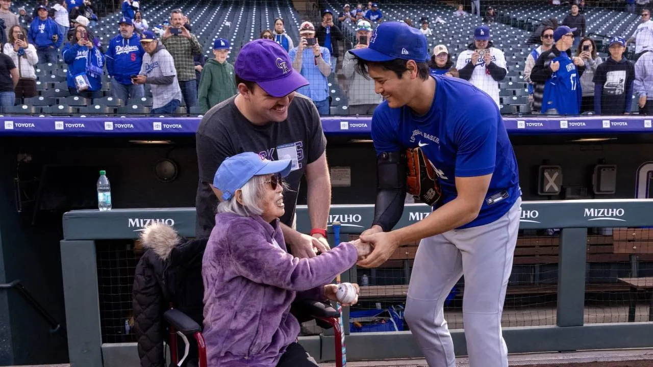 Shohei Ohtani Temui Penyintas Bom Nagasaki, Lanjutkan Rekor On-Base