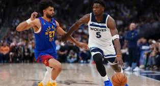 Timberwolves Samakan Seri Usai Tundukkan Nuggets 119-114