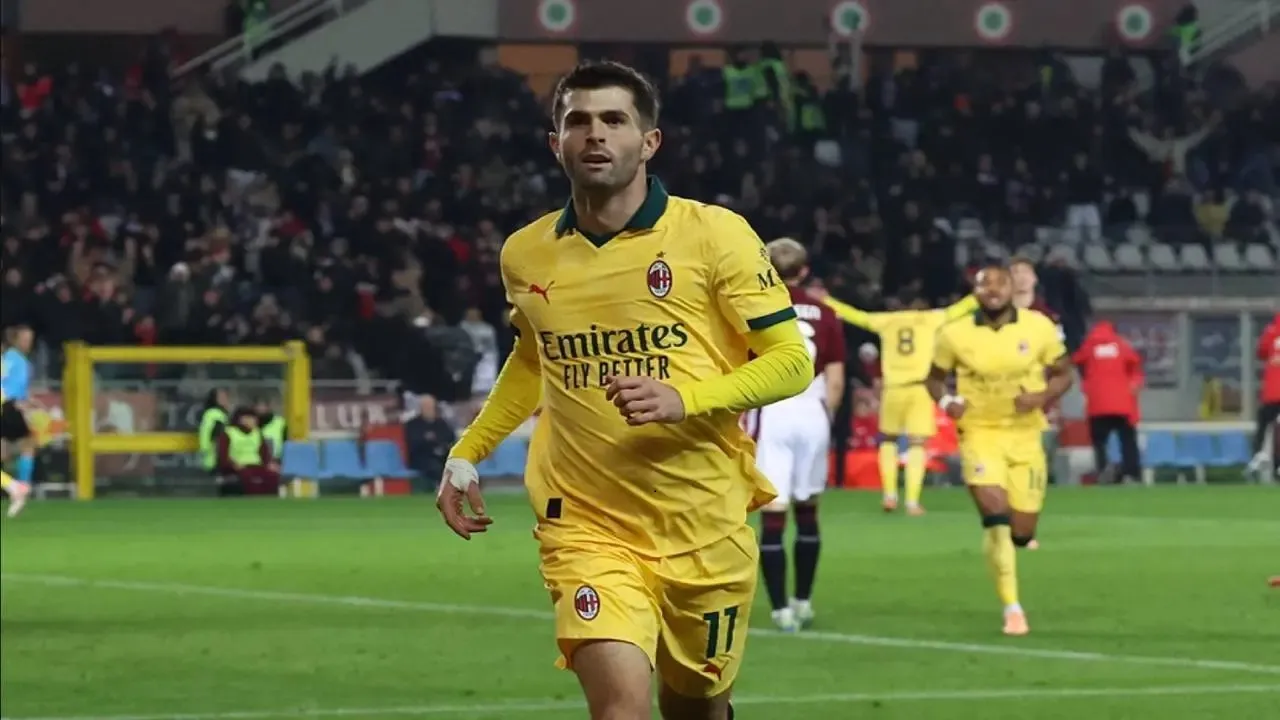 Christian Pulisic Jadi Simbol Ironis Dari Paceklik Gol Strriker AC Milan