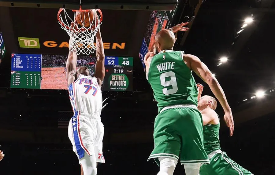 Edgecombe dan Maxey Bangkitkan 76ers Kalahkan Celtics - sumber: (mainbasket)