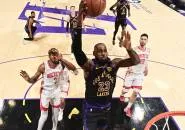 Lakers Unggul 2-0, LeBron Gemilang Lawan Rockets