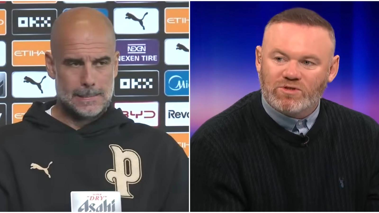 Pep Guardiola Kritik Pedas Wayne Rooney Usai Man City Tundukkan Arsenal 2-1