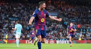 Robert Lewandowski Miliki Rekor Impresif Lawan Celta Vigo