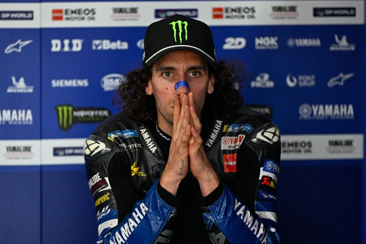 Alex Rins Terkejut Yamaha Lepas Dini Saat Mesin V4 Bermasalah - sumber: (motorsport)