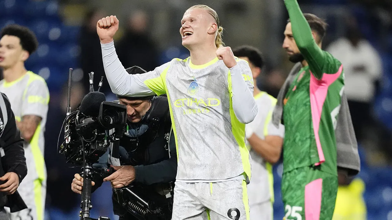 City Susah Payah Kalahkan Burnley, Erling Haaland: Yang Penting Tiga Poin!