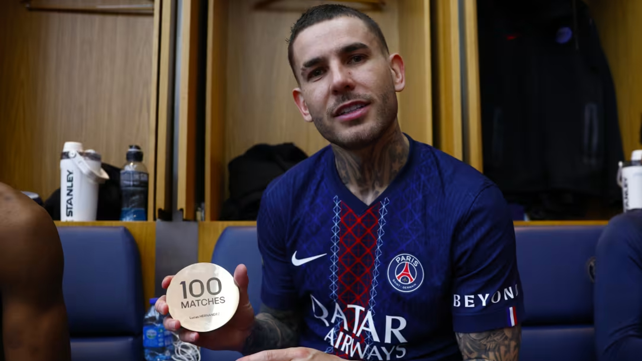 Lucas Hernandez Bangga Dengan Penampilan ke-100 Bersama PSG