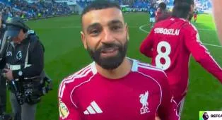 Mo Salah Tegur Wasit Usai Liverpool Tundukkan Everton 2-1