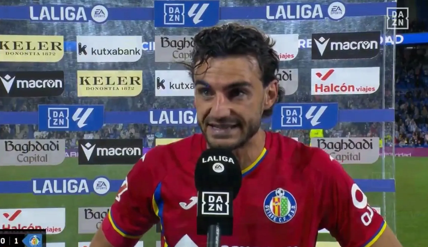 Oyarzabal Kunjungi Ruang Ganti Getafe Usai Tuduhan Iglesias - sumber: (footballespana)