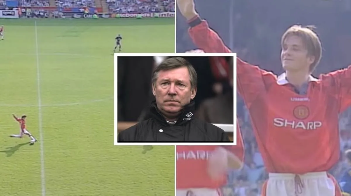 Pesan Sir Alex Ferguson kepada David Beckham Usai Gol Spektakuler dari Tengah Lapangan