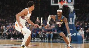 Thunder Unggul 2-0 Usai Kalahkan Suns 120-107