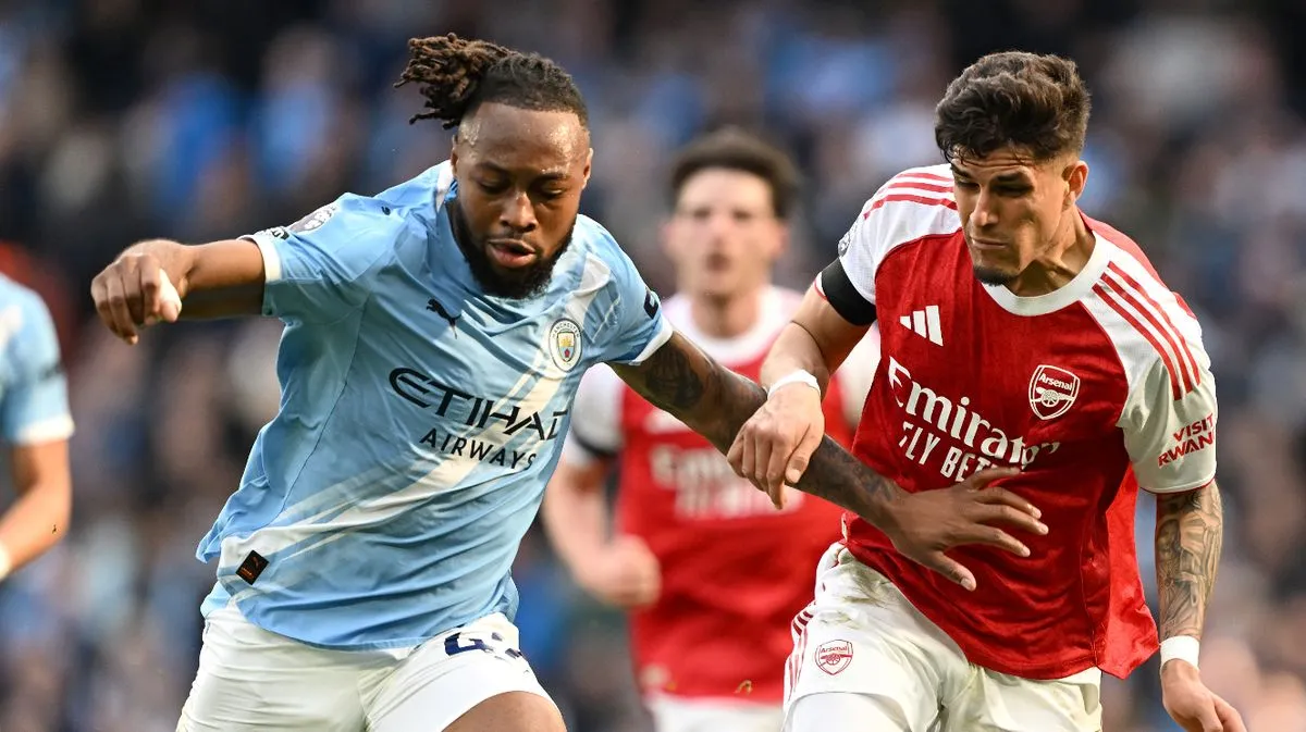 Arsenal dan Man City: Perbandingan Laga Akhir Penentu Titel - sumber: (footballlondon)