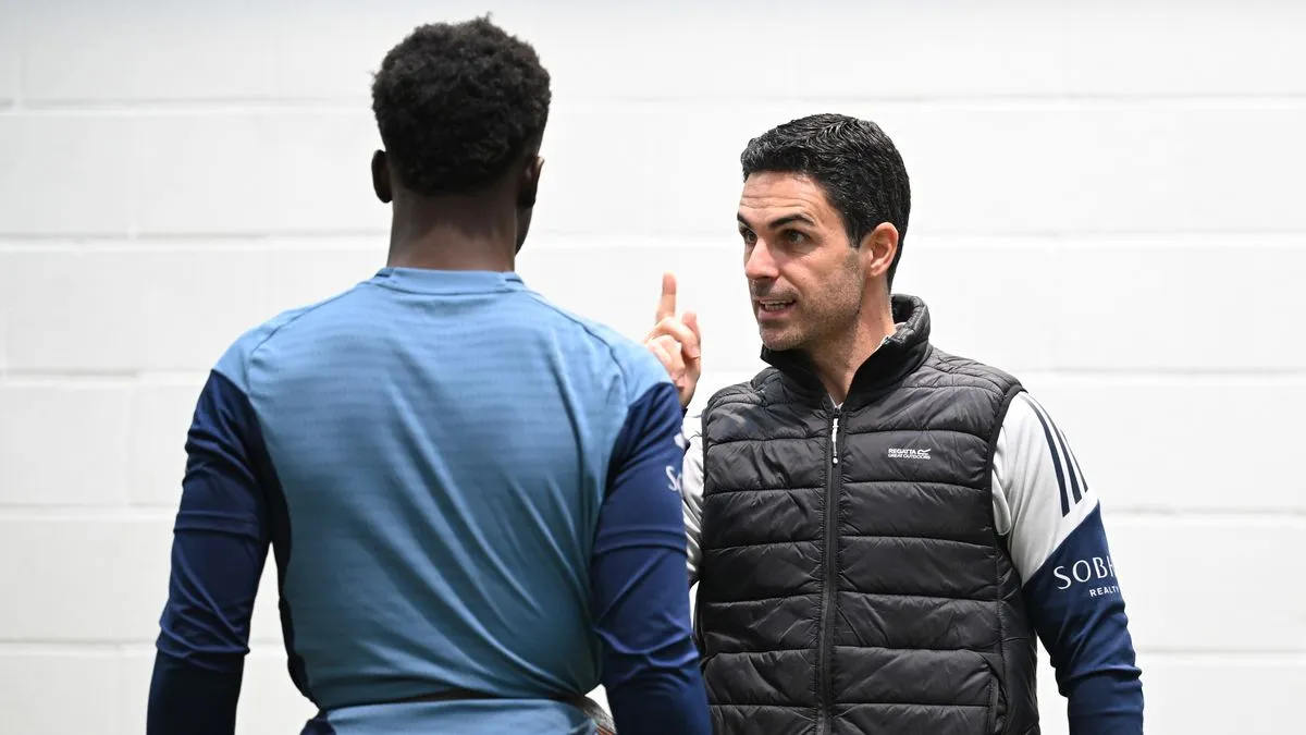 Arsenal Dapat Kabar Baik dari Cedera Saka, Arteta Beri Update Pemain - sumber: (footballlondon)