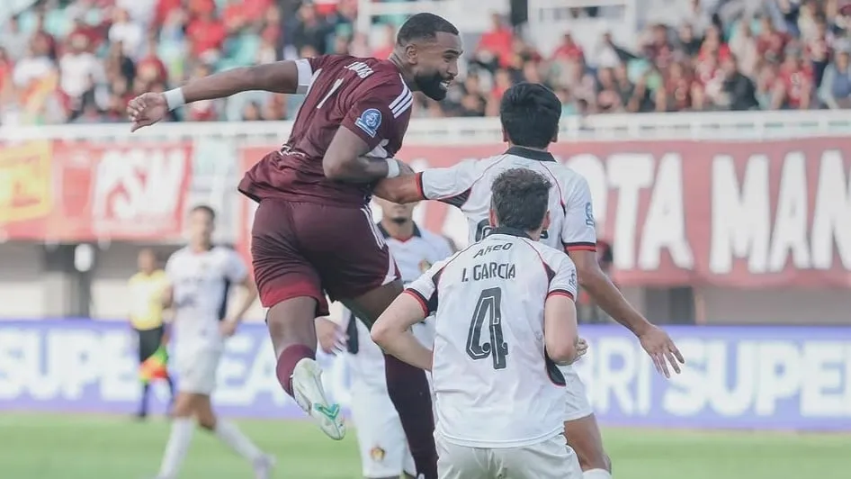 Yuran Fernandes Ekspresikan Kebahagiaan Usai PSM Raih Kemenangan - sumber: (ileagueid)