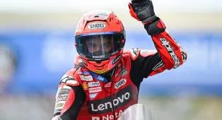 GP Spanyol: Marc Marquez Menangi Sprint Meski Terjatuh