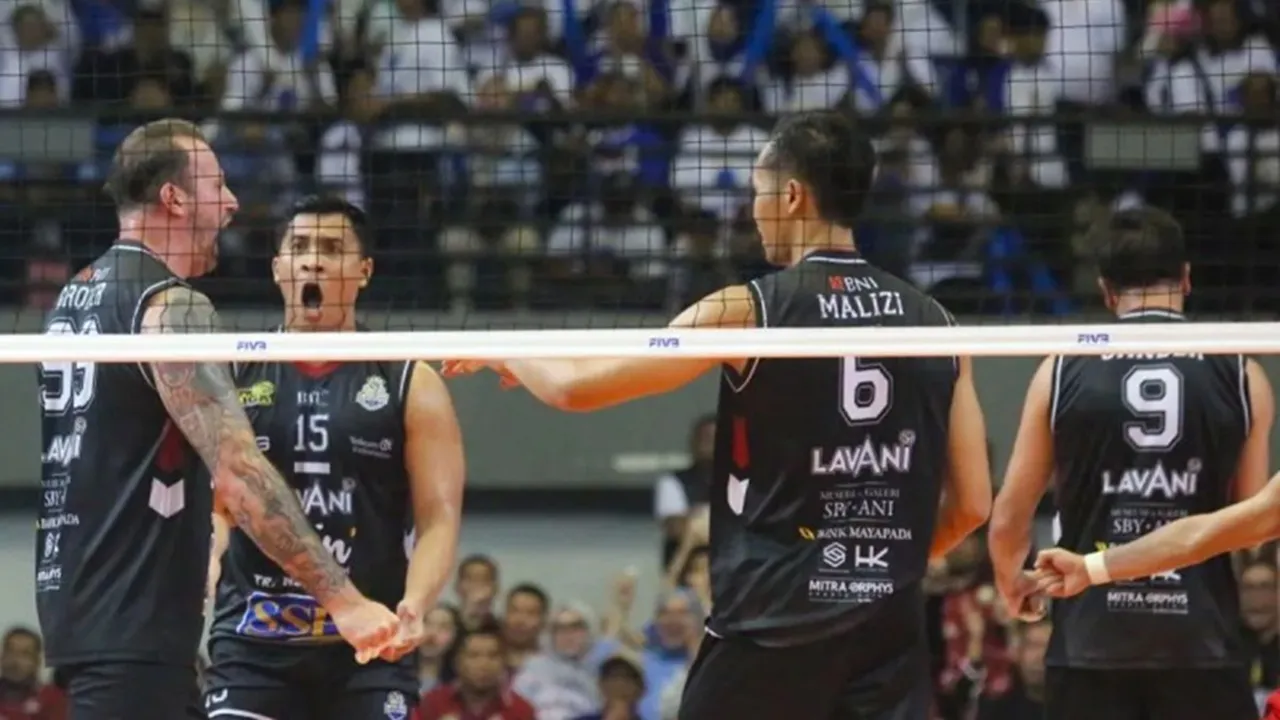 Jakarta LavAni Selangkah Lagi Amankan Gelar Proliga Usai Libas Bhayangkara