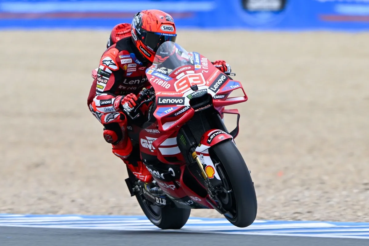 Marc Marquez Fit, Namun Hanya Bertahan di GP Spanyol - sumber: (motorsport)