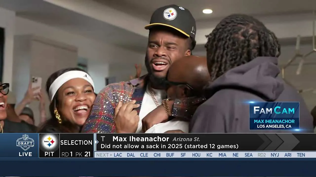 Steelers Rekrut Max Iheanachor di Draft NFL 2026 untuk Perkuat Lini Ofensif