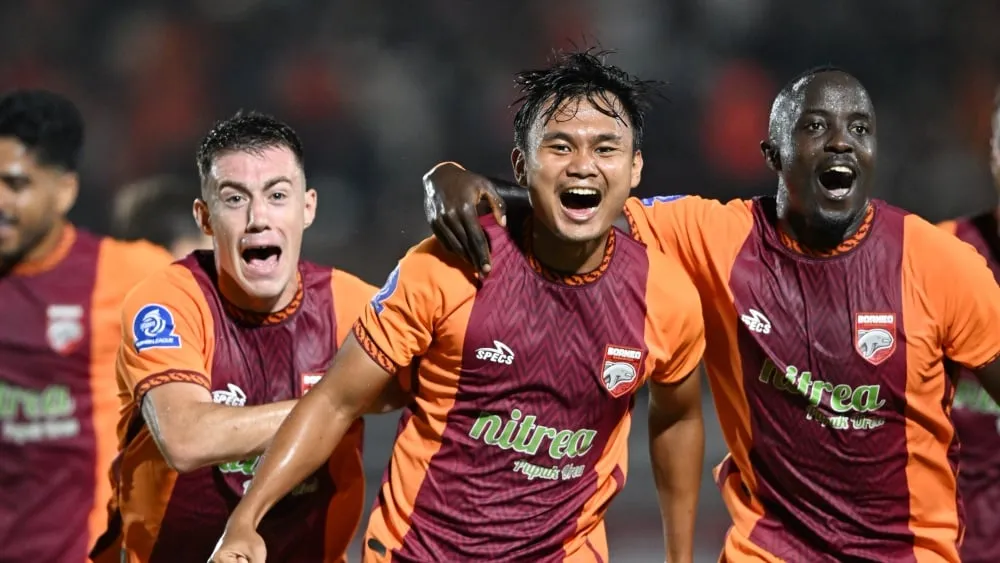 Borneo FC Beri Sinyal Kuat dalam Persaingan Perebutan Gelar Liga 1 - sumber: (ileagueid)