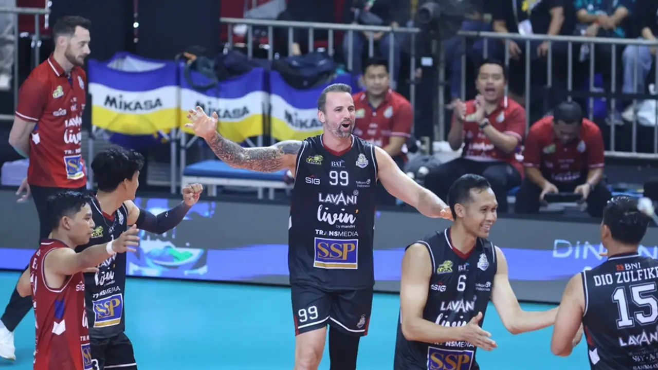 Jakarta LavAni Angkat Trofi Proliga 2026 Sektor Putra