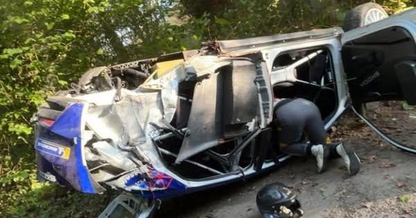 Jos Verstappen Alami Kecelakaan Hebat di Rallye des Wallonie